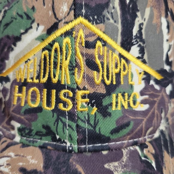 Otto Collection Weldor's Supply House Inc Baseball Trucker Hat Cap Camo premium - Picture 2 of 7